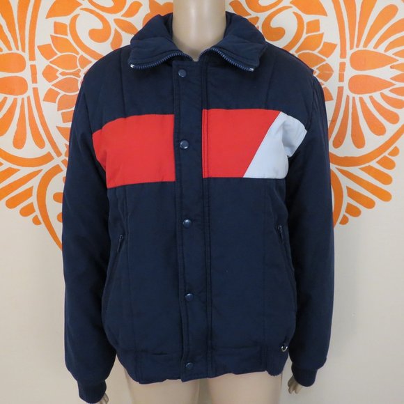 Subello Jackets & Blazers - Vintage Subello Blue White Red Winter Ski Jacket M